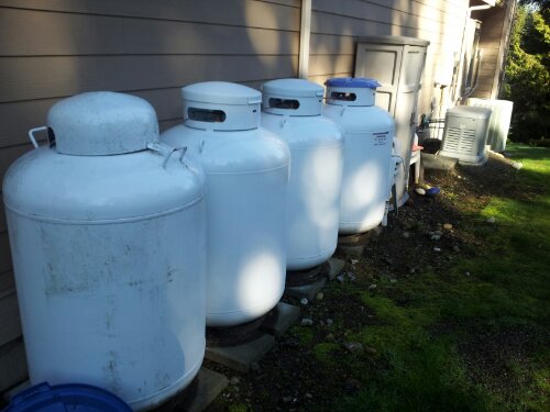 How much Propane gas is needed for a 